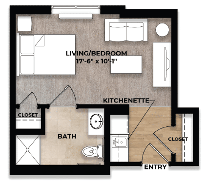 Meadowview Deluxe Studio